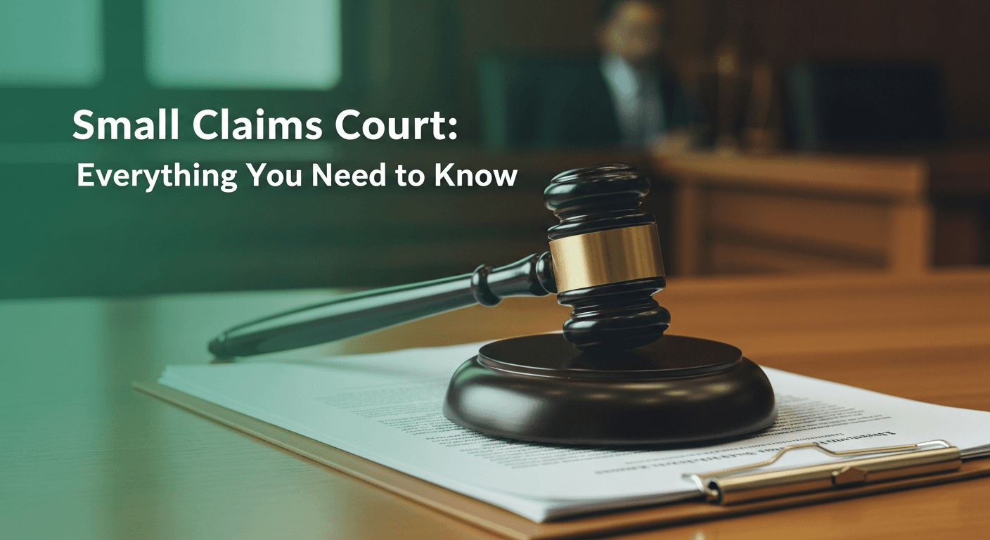 Small Claims Court: Everything You Need to Know